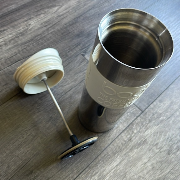 Bodum Stainless Steel Vacuum Travel French Press Coffee Maker - Picture 6 of 8